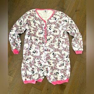 Vintage Disney Mickey & co pj romper size small‎